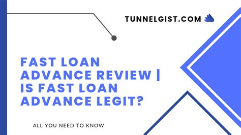 Fast Loan Advance Legit
